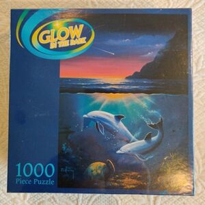 Puzzle Makers 1000 pc Jigsaw Puzzle Glow in the Dark Night of the Comet New